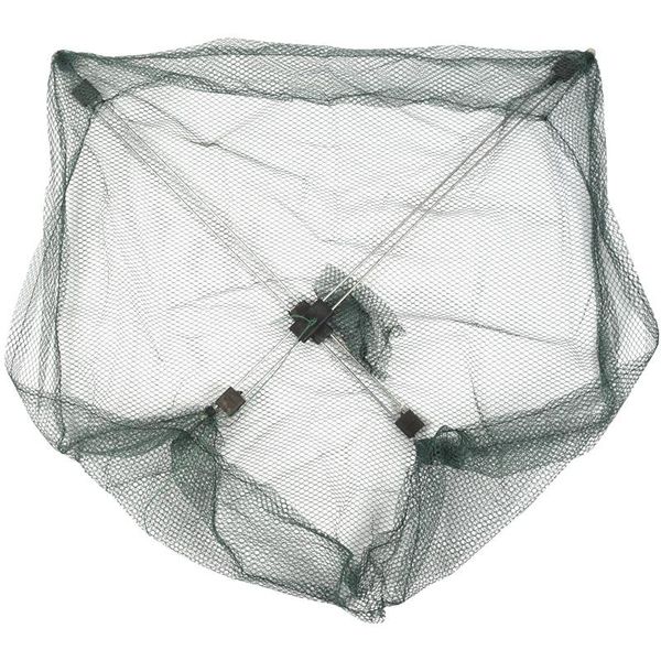 

50 x 50 cm umbrella crab koeder throw fishing senkmasche green plastic