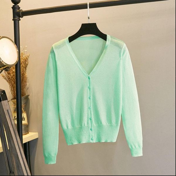 

5xl plus size summer women cardigan sweater chic candy color v neck female jumper cape cardigans outerwear femme, White;black