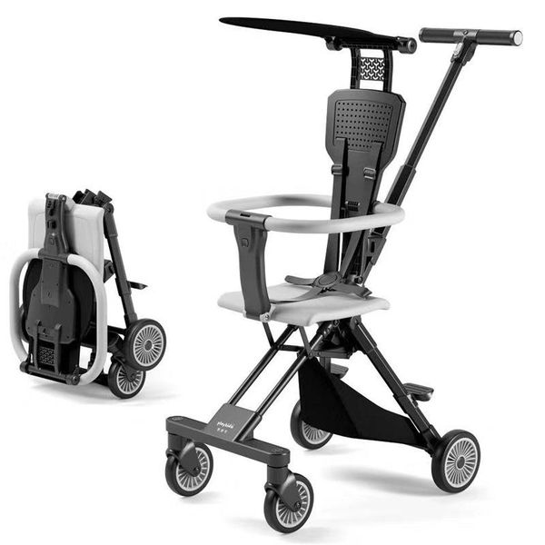 

strollers# two-way baby stroller ultra light small portable folding simple child travel