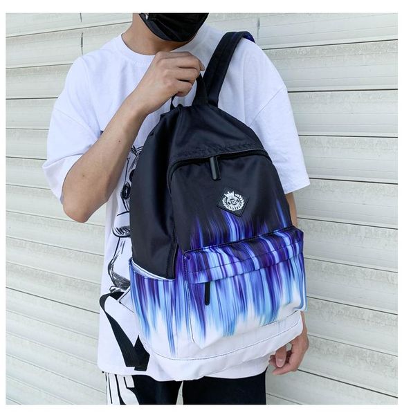 

backpack wz184 2021 large capacity for leisure high-value schoolbag original niche