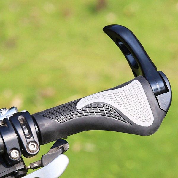 

bike handlebars &components 1pair cycling mountain grips handlebar mtb bicycle rubber handle bar grip end lock-on ergonomic accessories