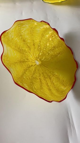 

wall lamp 100% hand murano blown glass art decorative hanging plates