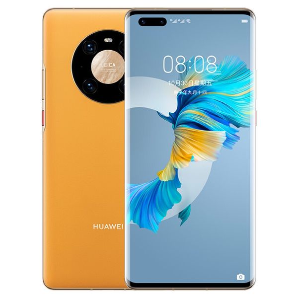 

original huawei mate 40 pro 5g mobile phone 8gb ram 128gb 256gb rom kirin 9000 50mp ai nfc ip68 4400mah android 6.76" full screen finge