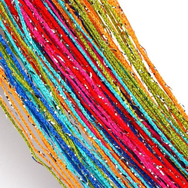 

curtain & drapes 12 m hanging beaded string door window curtains tassel shining encryption screen panel for wedding party festival decor