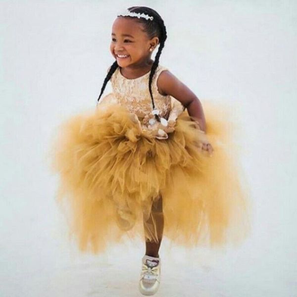 

skirts cutie little girl party extra puffy tulle hi low baby skirt long ankle length elastic waistband, Black