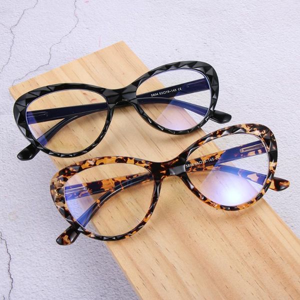 

sunglasses fashion vintage cat eye eyeglasses for women men flexible portable anti blue rays glasses computer optical eyewear, White;black