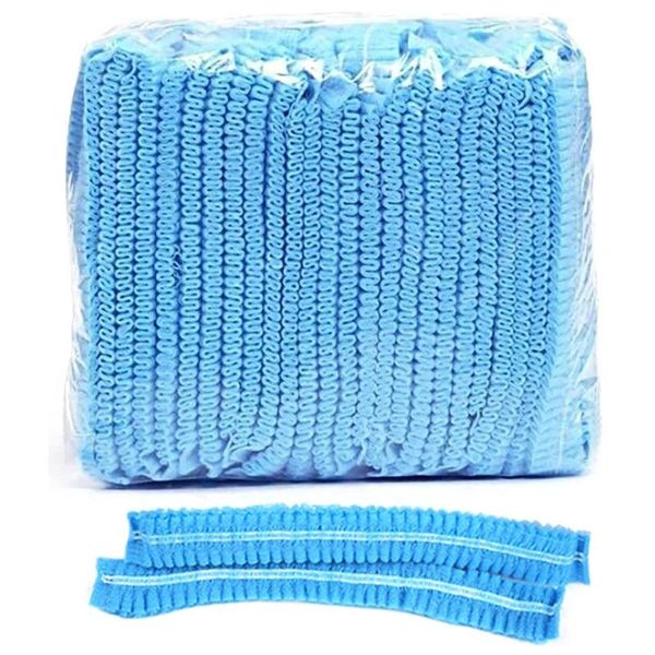 

shower caps 50pcs disposable dust hat women men bathroom cap bonnets el hair care