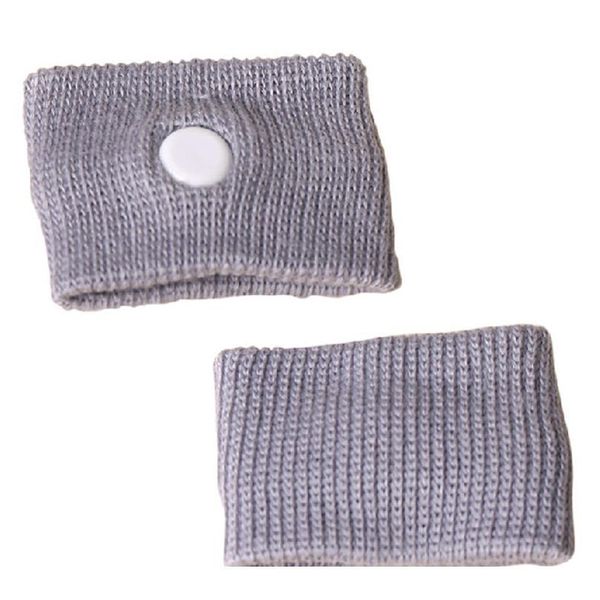 

1 pcs reusable wrist band travel car sea van plane wristbands anti nausea car seasick sickness bracelet for powe jllcaf, Black;red