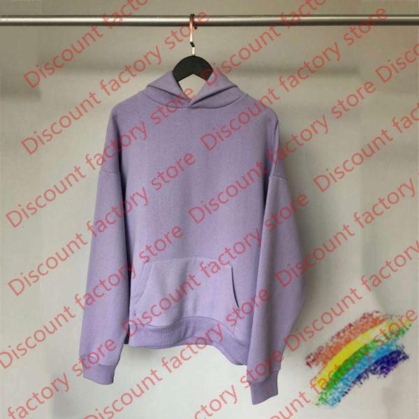 

light purple hoodie men women 1 solid color pullover streetwear oversize sweatshirts, Black