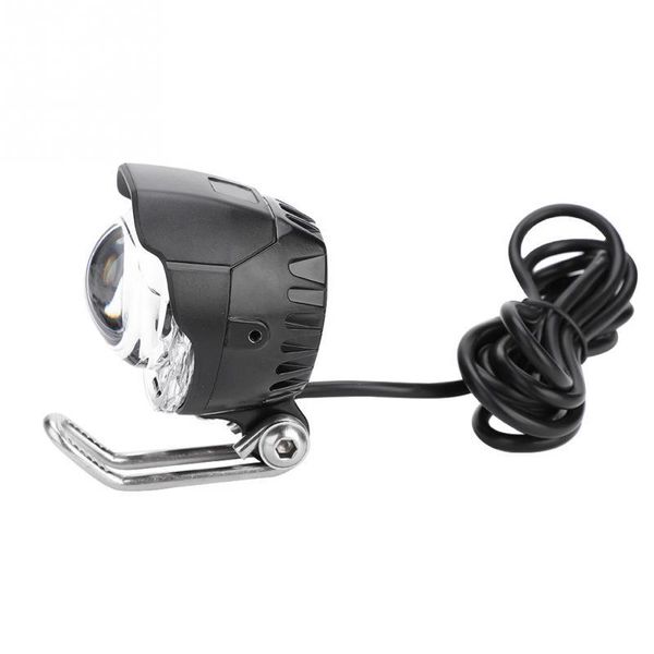 

bike lights 2 in 1 electric horn led head light aluminium front bright lamp 12v-80v for scooter moped