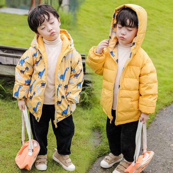 

2021yihuang children's down jacket for boys and girls, Black