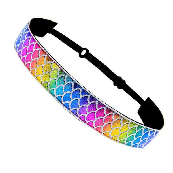 

fashion mermaid headband female elastic anti-slip hair scrunchies sports running yoga hair accessories ornaments ha jllrvu