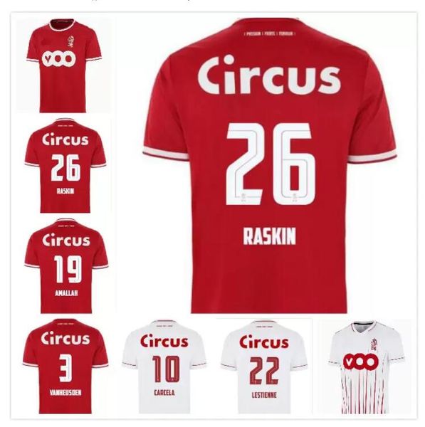 

21 22 standard liege soccer jerseys home limbombe 2021 2022 r.standard de vanheusden laifis cimirot emond carcela football shirt, Black;yellow