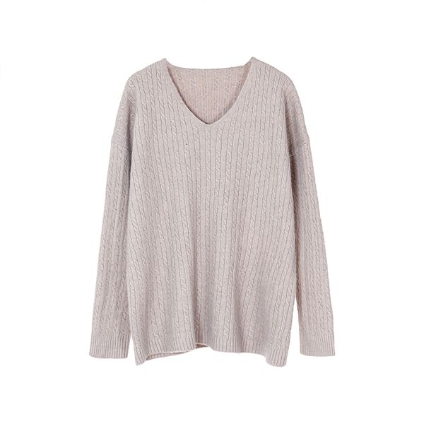 

2021 new women knitted sets fall two piece set v-neck sweater elastic waist midi skirts a8t8, White