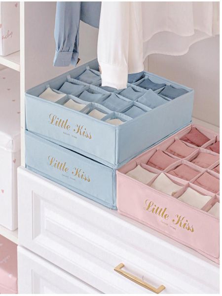 

storage drawers foldable underwear drawer organizer dividers ondergoed box bh opbergdoos bras scarves ties socks