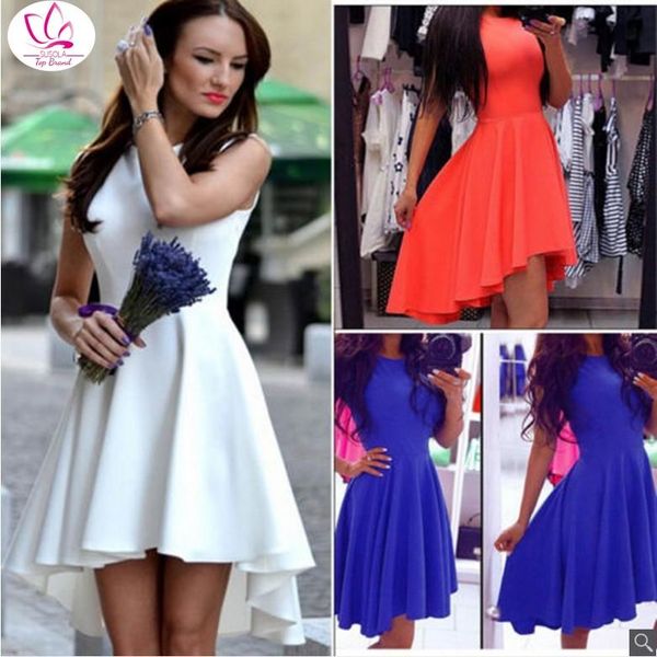 

casual dresses 2021 summer womens for female sleeveless o -neck women clothing work office dress, Black;gray