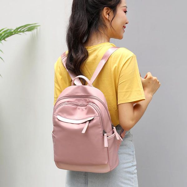 

outdoor bags anti-theft backpack ladies 2021 korean fashion bag portable school for teenage girls