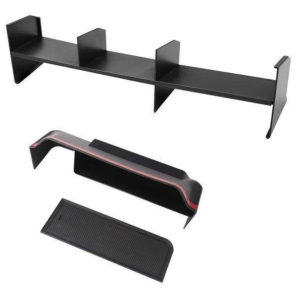 

car organizer center console for 2021 f-150 f150 glove box divider partition storage accessories