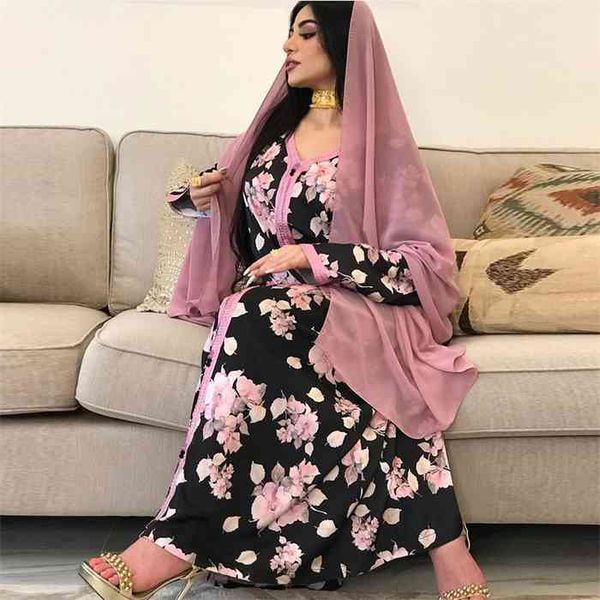 

ramadan eid mubarak abaya dubai turkey muslim dress islam abayas dresses for women robe musulmane longue femme kaftan caftan, Red