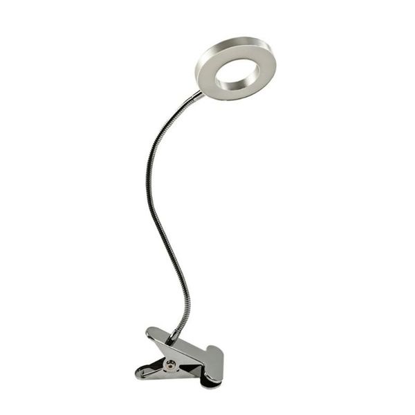 

book lights led modern minimalist dormitory cool usb reading learning eye protection metal hose long arm clip table lamp