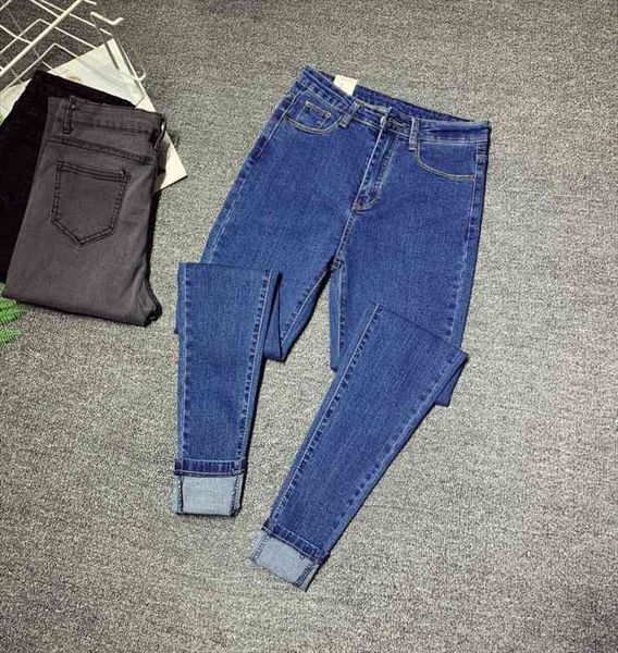 

wholesale spring autumn selling womens fashion casual denim pants xc4, Blue