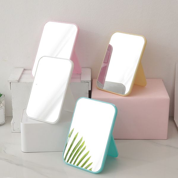 

desklarge dressing portable folding princess rectangular simple fashion mirror