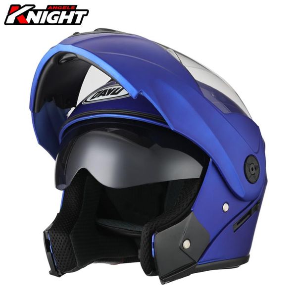 

motorcycle helmets helmet motocross casco moto double lens flip up motorbike touring racing scooter matte open face