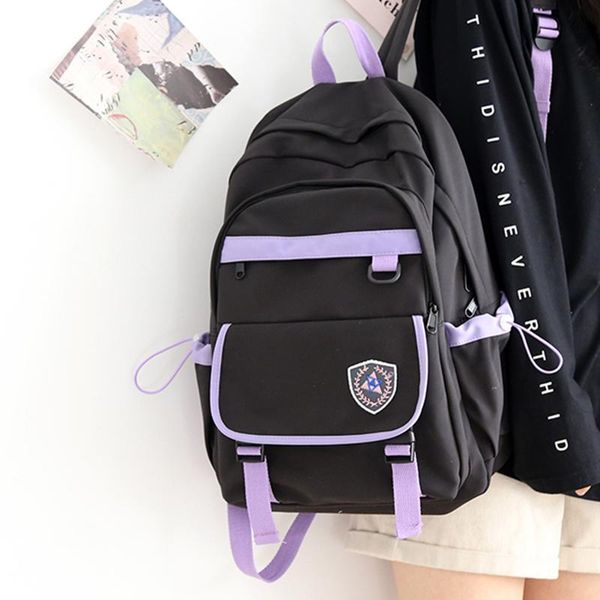 

backpack bfuming anti-theft preppy style women backpacks schoolbag teenager girls school backapck portable travel bag