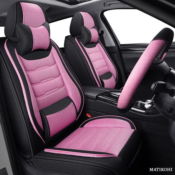

car seat covers matikohi flax for ix35 ix25 sonata santafe tucson elantra accent i20 i30 i40 automobiles accessories