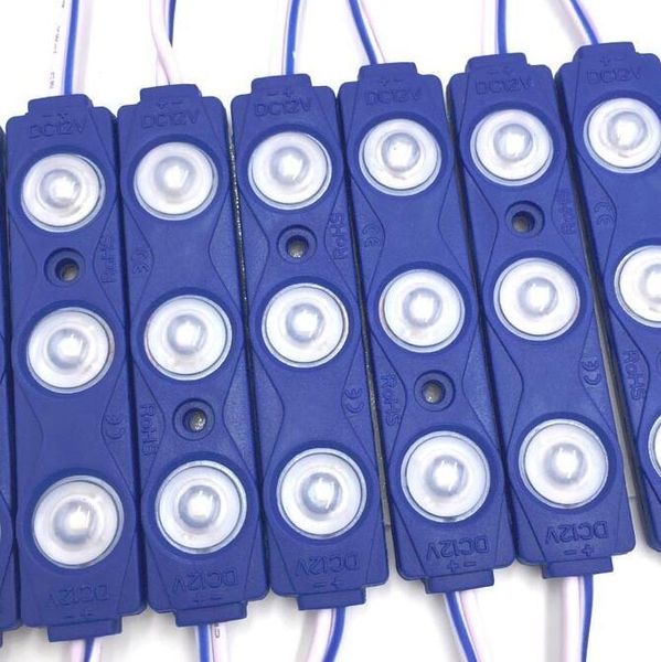 

waterproof ip65 smd2835 3leds led module dc12v led backlighting lights module white/warm white/red/green/blue/yellow