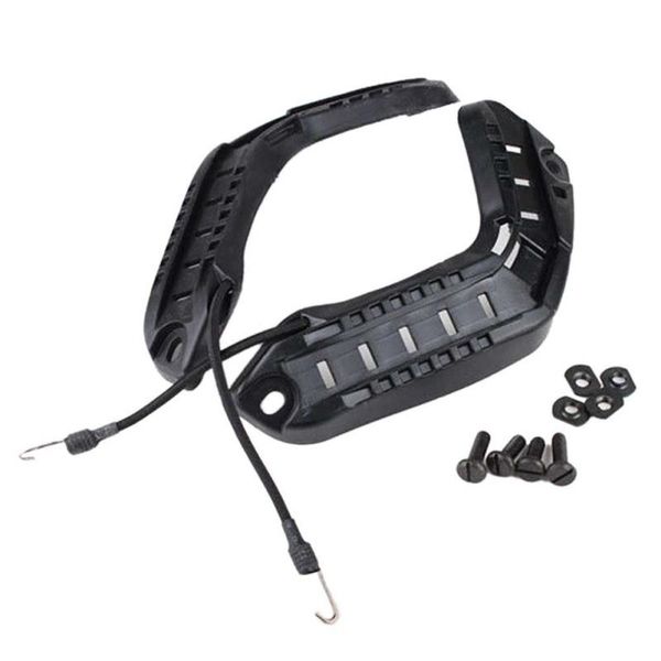 

cycling helmets helmet side rails mount adapter with lanyard for ops core hunting military tactical paintball accessories