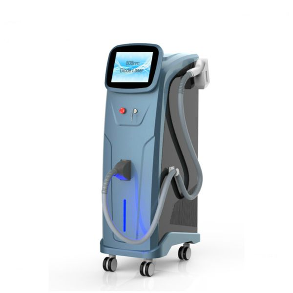 

high technology diode laser 808 hair removal new design mini home use three wavelength vertical 808nm diode laser, Black