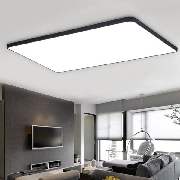 

ceiling lights ultra-thin iron acrylic led for living dining room hall home lighting 70w 44w 32w modern lamp fixture