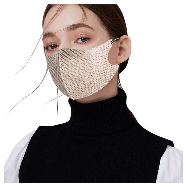 

washable stripe bronzed air layer space cotton face breathable monder scarf halloween cosplay mask