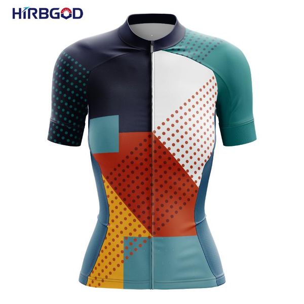 

racing jackets hirbgod ladies cycling jersey outdoor riding shirts breathable bike quick-drying roupas femininas de ciclismo,tyz1048-02, Black;red