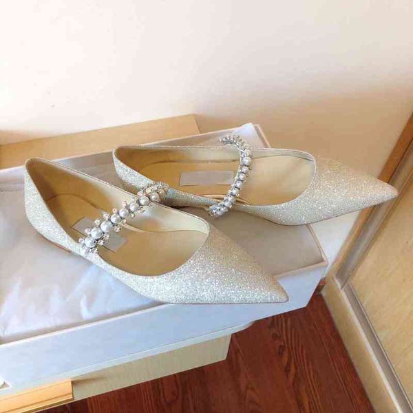 

bridal elegant baily wedding dress shoes glitter lady pumps crystal pearl strap high heels famous pointed toe women's comfort & soft pa, Black