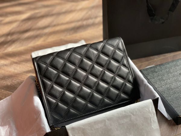 

new shoulder bags 2021 women handbag crossbody bag brands designer handbags flower printing bag purse 23*16cm 15122, Black