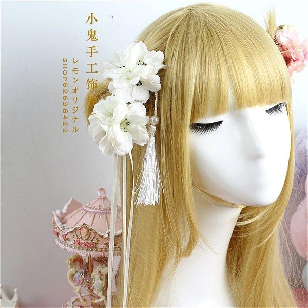 

party masks chinese ancient classic tassel flowers hair hairpin hanfu step shaking cosplay bow ribbon clip headwear accessories