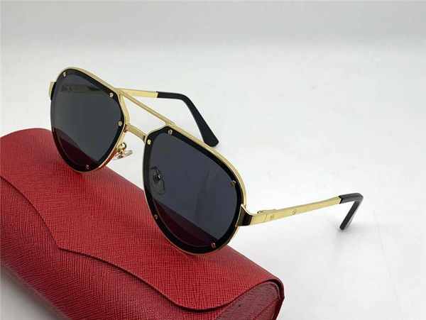 

0195s new popular sunglasses mens oval glasses with metal frame and legs simple casual style glasses 100% uv400 protection send box, White;black