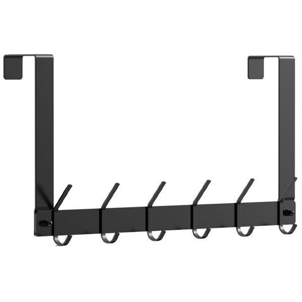 

stainless steel door hanger holder for coat robe hat clothes towels hanging,bathroom organizer towel rack