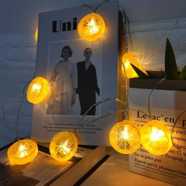 

strings decorative lemon string lights led fairy tale 6m 40leds christmas creative decoration