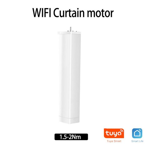 

smart home control wifi electric curtain motor, tuya app /remote vioce via alexa echo and google for