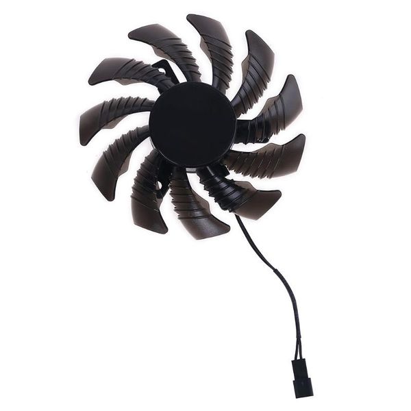 

1/3pcs 75mm 2/3pin t128010su graphics video card cooling fan for gigabyte gv-n970wf3oc-4gd gtx970 cooler fan
