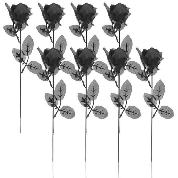 

decorative flowers & wreaths 8pcs halloween eyeball rose flower indoor layout decoration