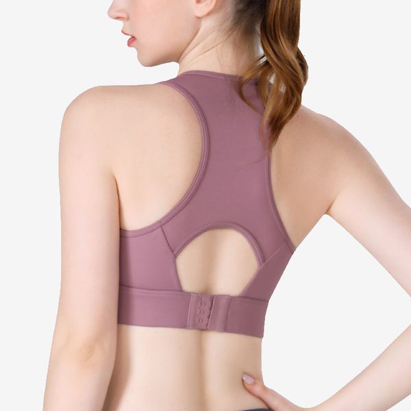 

camisoles tanks sports underwear women's high strength shockproof running yoga cloth beautiful vt gathered net red fitns bra, Black;white