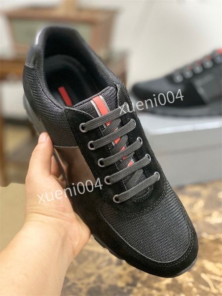 

2021 new arrival men casual shoes men valentinoes sneakers men fashion luxurys shoes sheepskin insole model 39-46, Black