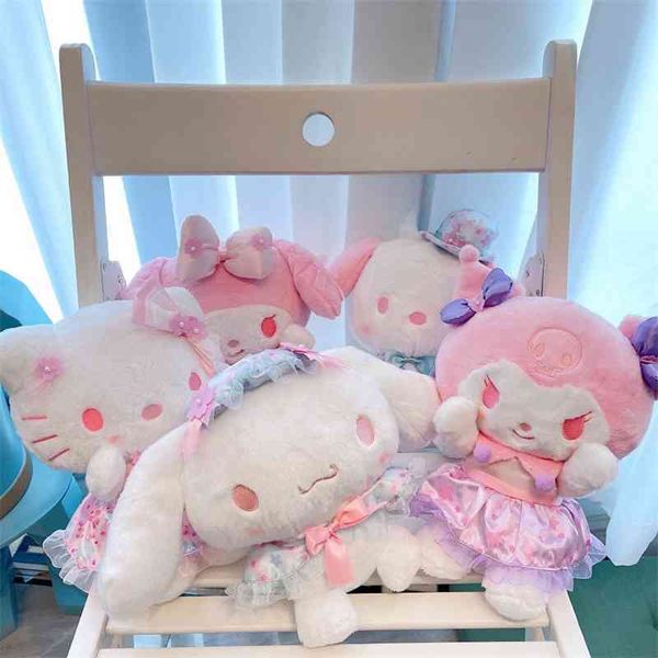 

japanese popular pink lolita kulomi merlotti jade guigou plush doll grab machine doll gift