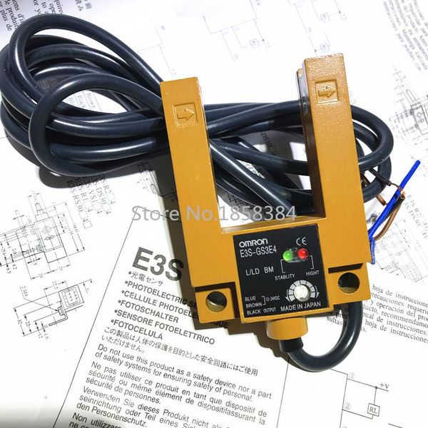 

smart home control e3s-gs3e4 e3s-gs3b4 omron u-type poelectric switch sensor metal shell