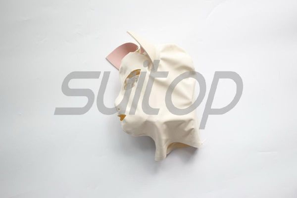 

party masks suianimal cat latex hoods rubber mask for ault in white back zip