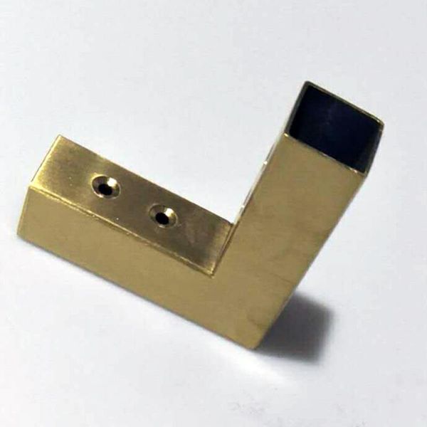 

furniture accessories stainless steel 304 gold square pipe ertong fittings hardware quick